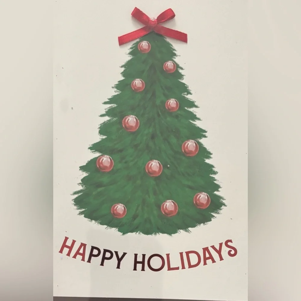 Christmas cards bundle 30 cards 30 envelopes NEW NWT white